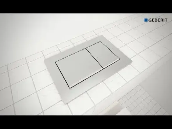 Geberit Omega 20 Square Betjeningsplate