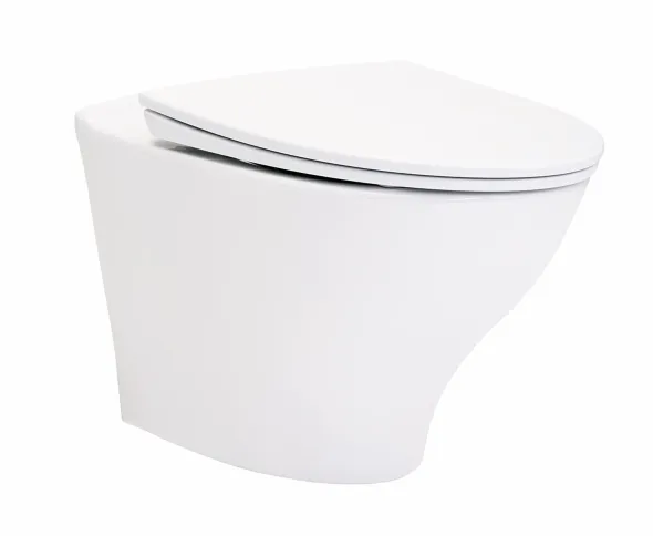 Porsgrund Glow Rimfree® 66 Vegghengt Toalett