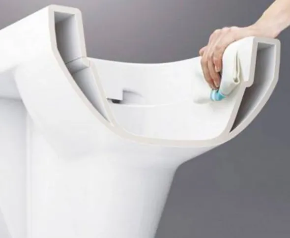 Porsgrund Glow Rimfree® 66 Vegghengt Toalett