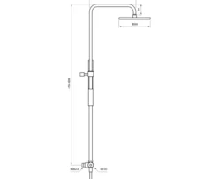 Tapwell TVM7200 Komplett takdusj