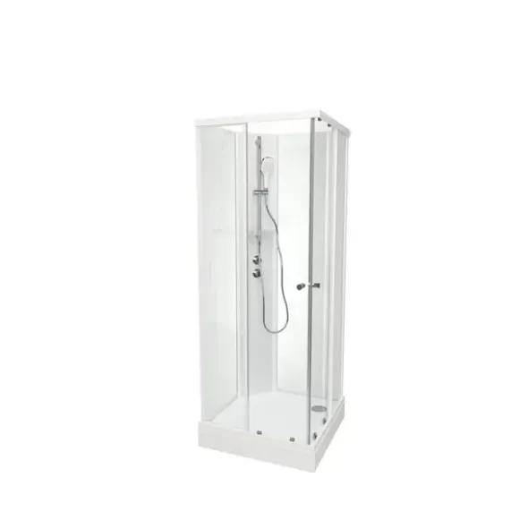 Vikingbad Sofia Standard Rett Dusjkabinett